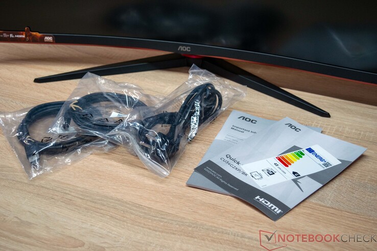 AOC CU34G2XPD – what's included?