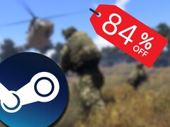 Arma 3 is 84% off on Steam until March 5 and costs less than $5. (Image source: Steam)