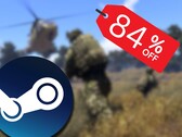 Arma 3 is 84% off on Steam until March 5 and costs less than $5. (Image source: Steam)