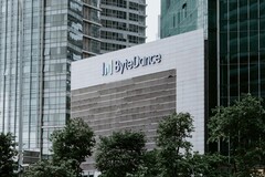 ByteDance logo on the company's office building in Singapore (Image source: Claudio Schwarz - Unsplash)
