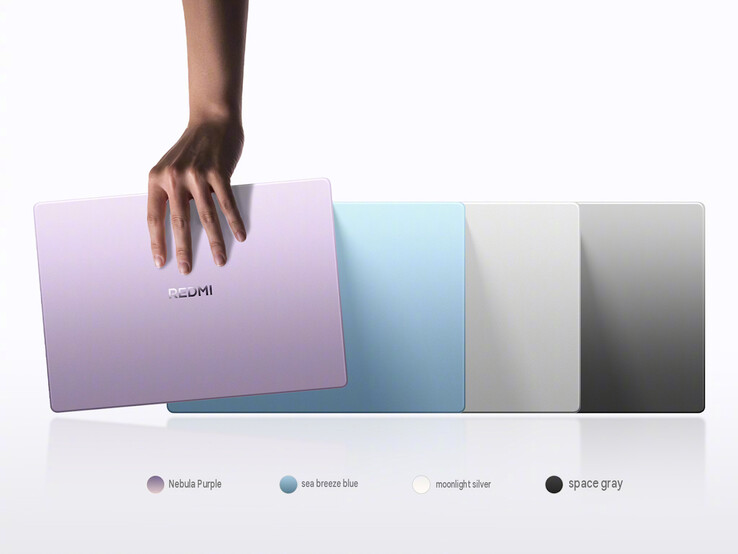 Color options of the 14-inch Redmi Book 2027 (machine translated)