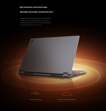 Design highlights of the laptop (machine translated)