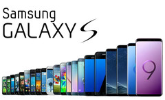 The Samsung Galaxy S series from the original to the S9 models. (Source: DroidMag)