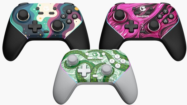 The GameSir Artist-designed faceplates are only compatible with the Super Nova controller . (Image source: GameSir)