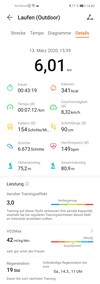 Running training: details