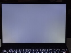 Backlight bleeding (shown enhanced here)