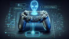 Sony's new technology uses camera technology and AI to predict player input. (Image source: DallE 3)