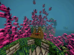 Megabonk has many random maps, waves of enemies and bosses, loot, character unlocks, and a host of upgrades. Pictured - an ingame screenshot. (Image source: Megabonker/YouTube - Edited)