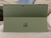 The "Forest Green" version of the Surface Pro 9 is back on sale with a notable 19% discount (Image: Microsoft)