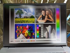 Outdoors under shade