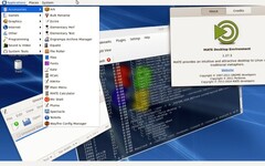 RebeccaBlackOS live Linux - MATE desktop in Wayland (Image source: SourceForge)