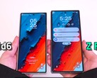 A hands-on video of a Samsung Galaxy Z Fold7 dummy, also compared directly to the predecessor. (Image source: TheSinza, Youtube)