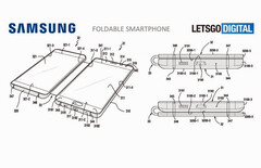 Samsung patent describes a double-display smartphone (Source: Letsgodigital)