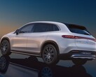The electric Mercedes-Benz EQS SUV