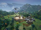 An image showing a town in Aven Colony.