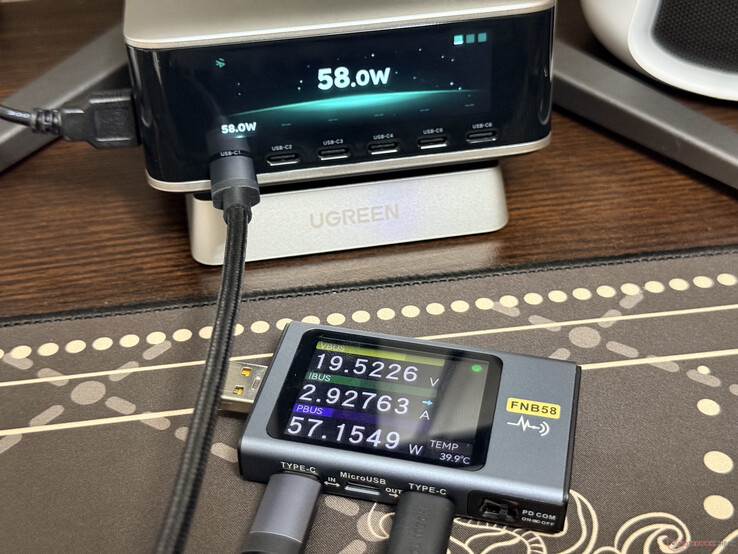 Power output reading accuracy test