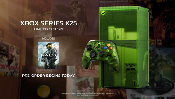 The Xbox Series X25 Limited Edition comes with a free download of Halo: Campaign Evolved.
