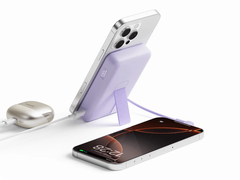 Xiaomi’s Magnetic Power Bank 10000 with Built-in Stand (pictured) is now available in Europe. (Image source: Xiaomi)