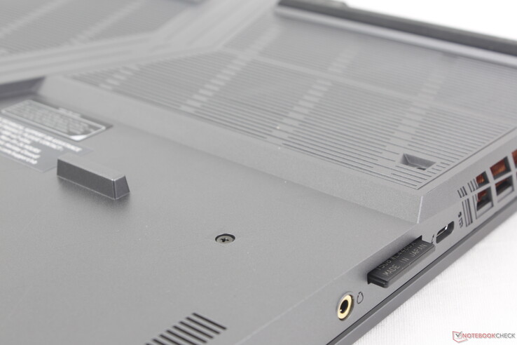 Fully inserted SD card protrudes by a few millimeters