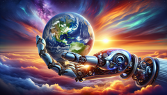 Anticipating the AI bubble: Baidu CEO Robin Li's perspective on market correction (Image source: DALL·E 3)