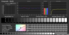 CalMAN: Grayscale (calibrated)