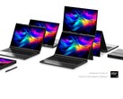 The GPD DUO OLED laptop will be released in August of this year. (Image source: GDP)