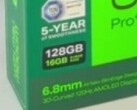 The "world's slimmest" smartphone's retail box(?). (Image source: PassionateGeekz)