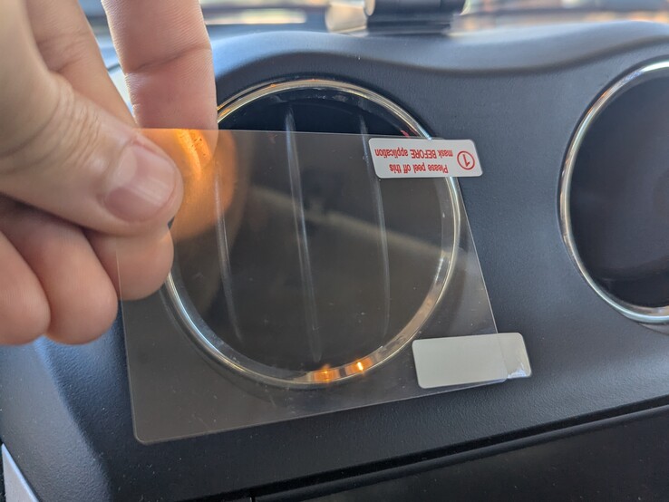 Primer plastic for the windshield 