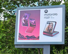 Motorola is already advertising the Razr 40 Ultra in Sofia. (Image source: @nixanbal)