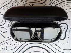 One Pro AR glasses and USB Type-C cable in the case
