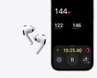 An image of the Apple AirPods Pro 3 next to an iPhone