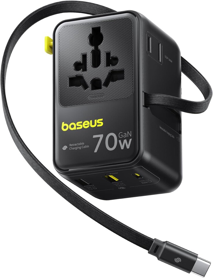 The Baseus EnerCore CG11 Universal Travel Adapter. (Image source: Baseus)