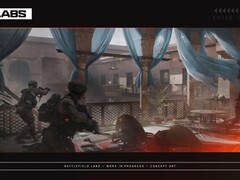 Official concept art for Battlefield 6 from Battlefield Labs. (Image source: EA)