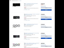 Best Buy RX 9070 XT launch prices (Image source: Screenshot, Best Buy)