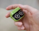 The Boox Tappy has clicky buttons and a rechargeable battery.