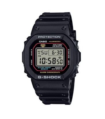 The Casio G-Shock DW-5600RL-1ER watch. (Image source: Casio)