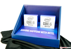 Intel Core i9-10900K and Intel Core i5-10600K - Provided courtesy of: Intel Germany