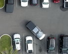 Cybertruck's Park Assist still has some kinks (Image source: Chuck Cook/YT)