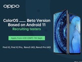 Oppo is beta testing Android 11 ColorOS 8 on the Find X2, Find X2 Pro, Reno3 and Reno3 Pro: official ROM could arrive on Android 11 launch day