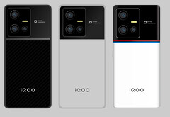 Concept renders of the iQOO 10 and iQOO 10 BMW. (Image source: Digital Chat Station & @UniverseIce - edited)