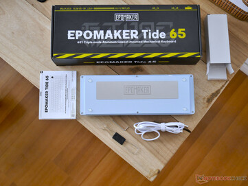 A basic unboxing experience and accessories package. 