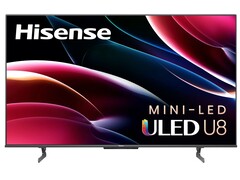 Best Buy تلویزیون 55 اینچی Hisense U8H Mini LED را با قیمت نسبتاً قابل توجهی 450 دلار آمریکا تخفیف داده است (تصویر: Hisense)