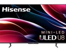 Best Buy has discounted the 55-inch Hisense U8H Mini LED TV by a rather signifciant US$450 (Image: Hisense)