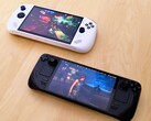 Handheld gaming: A Valve Steam Deck and a Lenovo Legion Go S. (Image source: Notebookcheck)