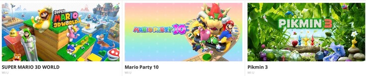 Many 3DS and Wii U games were available at very low prices through the Nintendo Selects program.