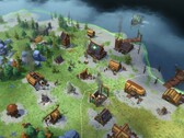 An image showing a village in Northgard: Definitive Edition.