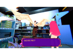 Sorry we&#039;re closed has a striking neon punk aesthetic that makes it stand out (Image Source: Steam)