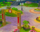 In Story of Seasons: Grand Bazaar, players have to restore prosperity to Zephyr Town by farming, raising animals, crafting goods, and selling them. Pictured - a snapshot from the game trailer. (Image source: Marvelous Europe/YouTube)