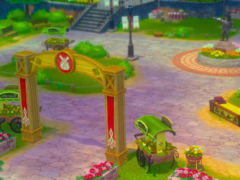 In Story of Seasons: Grand Bazaar, players have to restore prosperity to Zephyr Town by farming, raising animals, crafting goods, and selling them. Pictured - a snapshot from the game trailer. (Image source: Marvelous Europe/YouTube)