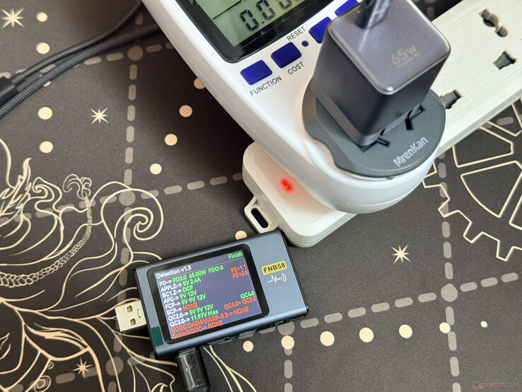 Ugreen Nexode Air 65W charging protocol test